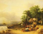 威廉 谢耶 : View On The Isle Of Wight